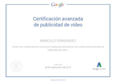 Certificación Google AdWords Vídeo