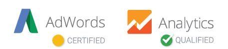 Badges Google AdWords & Analytics