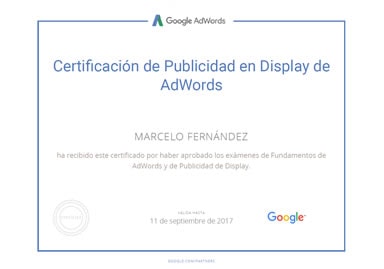 Certificación Google Display