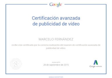 Certificación Google AdWords Vídeo