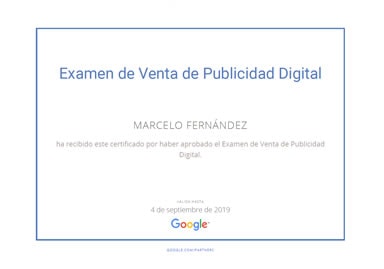 Certificación Google AdWords Publicidad Digital