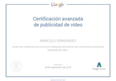 Certificación Google AdWords Vídeo
