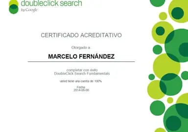 Certificación DoubleClick Search