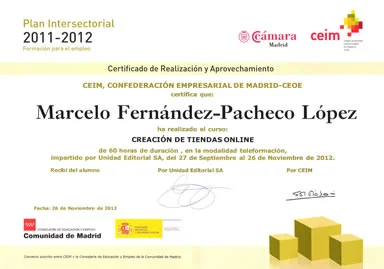Curso Creación de Tiendas Online